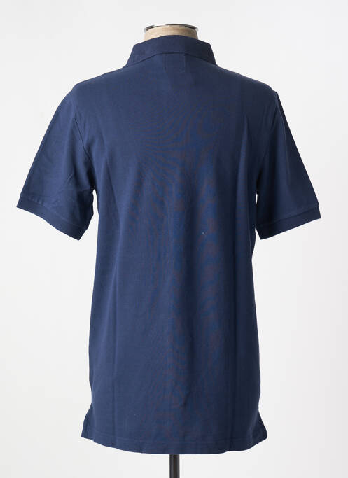 Polo coupe droite manches courtes bleu DOCKERS homme
