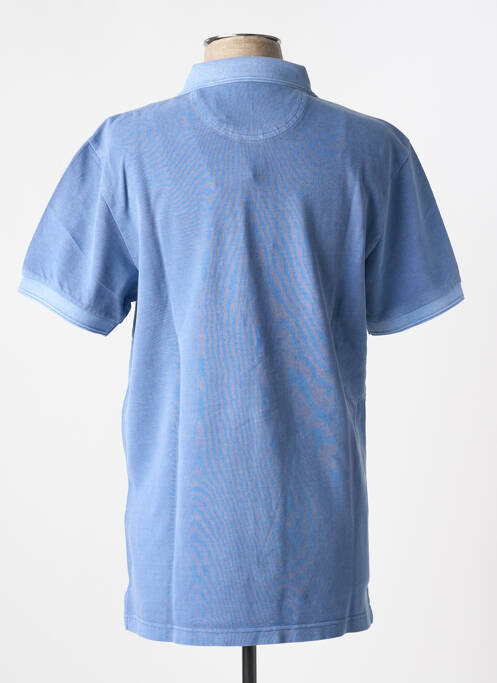 Polo coupe droite manches courtes bleu DOCKERS homme