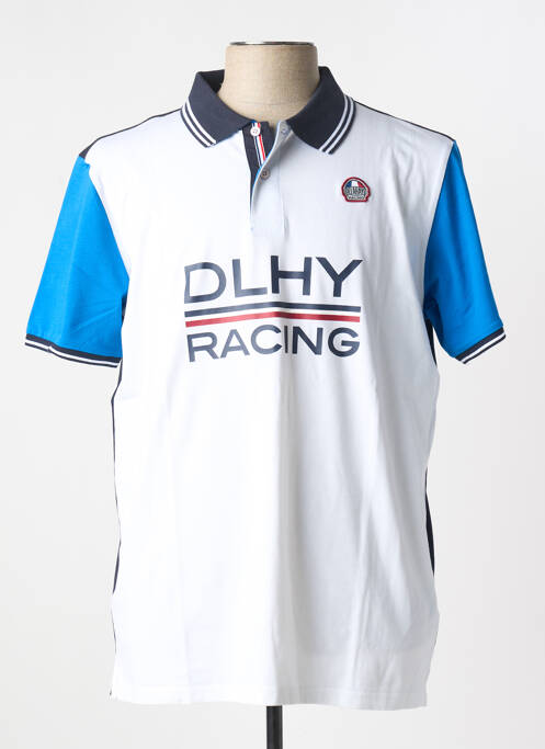 Polo blanc DELAHAYE pour homme