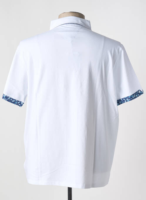 Polo blanc DELAHAYE homme