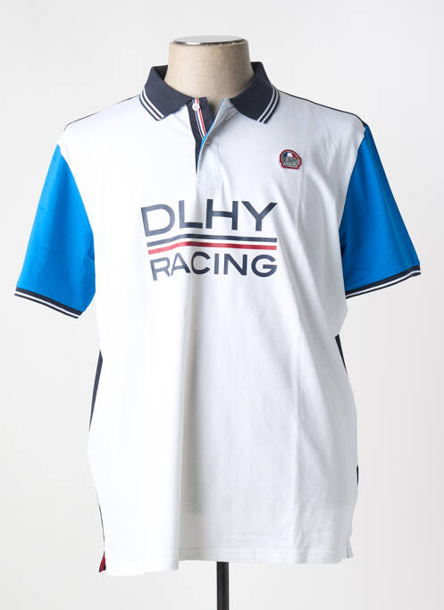 Polo blanc DELAHAYE pour homme