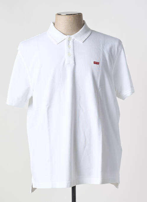 Polo blanc LEVIS pour homme