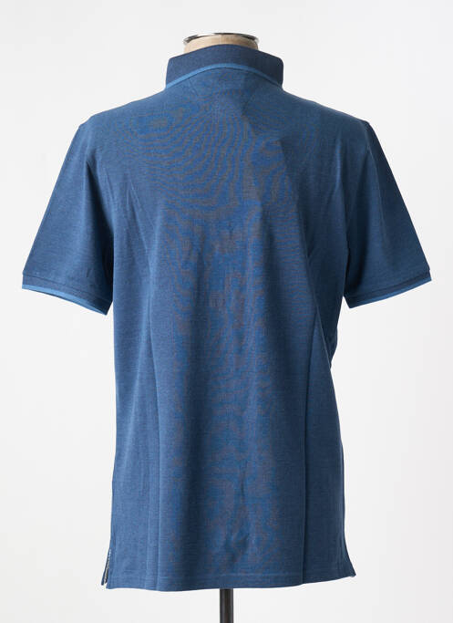 Polo bleu DELAHAYE homme