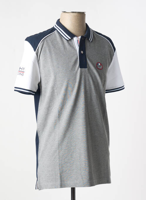 Polo gris DELAHAYE pour homme
