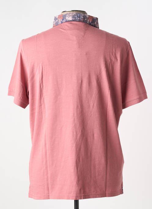 Polo rose DELAHAYE homme