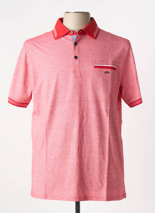 Polo rouge DELAHAYE pour homme