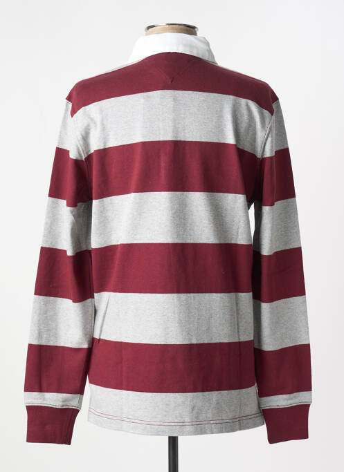 Polo rouge TOMMY HILFIGER homme