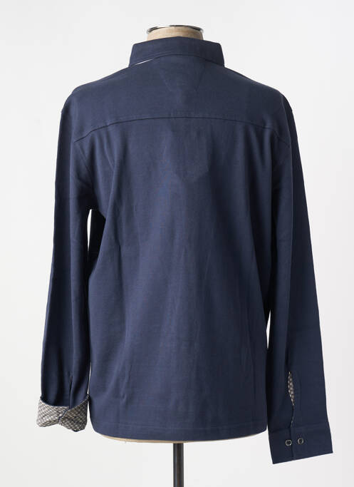Pull bleu DELAHAYE homme