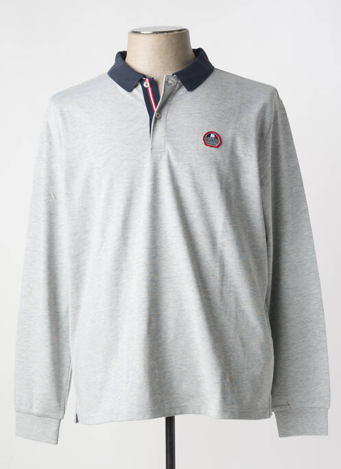 Sweat-shirt gris DELAHAYE pour homme