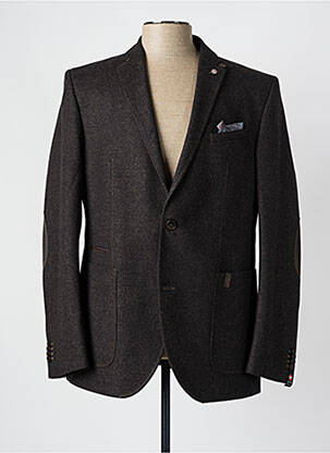 Blazer manches longues noir CLUB OF GENTS homme