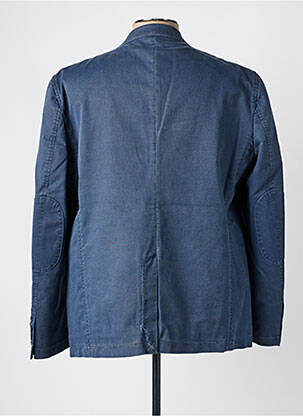 Blazer manches longues bleu BRUNO SAINT HILAIRE homme