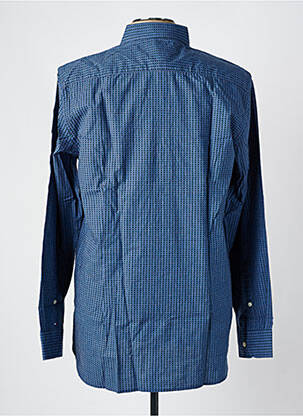 Chemise manches longues imprimé fantaisie bleu TOMMY HILFIGER homme