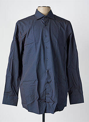 Chemise manches longues imprimé fantaisie bleu PIERRE CARDIN homme
