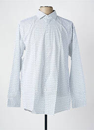 Chemise manches longues imprimé fantaisie blanc SEIDEN STICKER homme