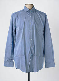 Chemise manches longues imprimé fantaisie bleu PIERRE CARDIN homme