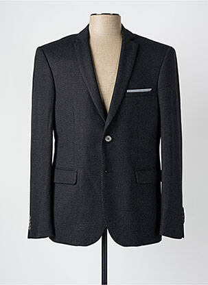 Blazer noir BRUNO SAINT HILAIRE pour homme
