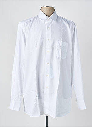 Chemise manches longues blanc PIERRE CARDIN pour homme