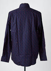 Chemise manches longues bleu SEIDEN STICKER pour homme seconde vue