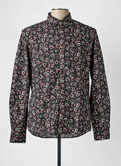 Chemise manches longues noir DELAHAYE pour homme seconde vue