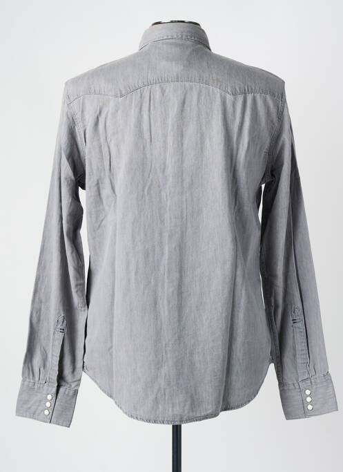 Chemisier coupe cintrée manches longues gris LEVIS femme