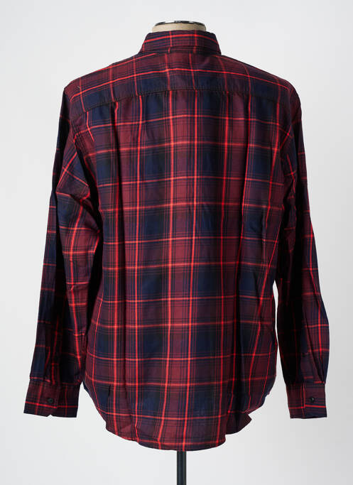 Chemise manches longues rouge LEVIS homme