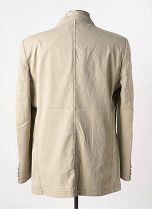 Blazer coupe cintrée beige BRUNO SAINT HILAIRE homme