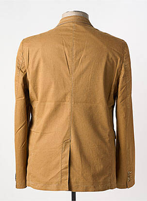 Blazer coupe cintrée marron BRUNO SAINT HILAIRE homme