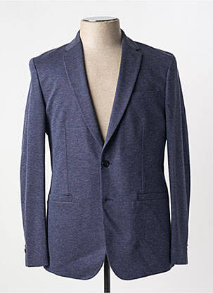 Blazer tissage chiné bleu GANT homme