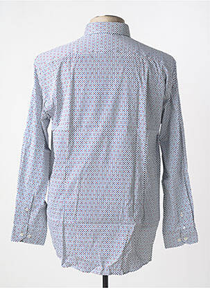 Chemise manches longues poches bleu PIERRE CARDIN homme