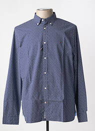 Chemise manches longues imprimé fantaisie bleu TOMMY HILFIGER homme