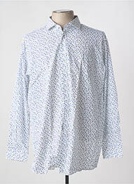 Chemise manches longues poches bleu SEIDEN STICKER homme