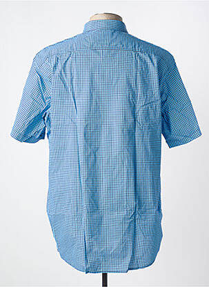 Chemise manches courtes poches bleu PIERRE CEDRIC homme