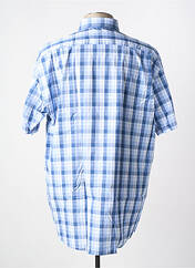 Chemise manches courtes bleu SEIDEN STICKER pour homme seconde vue