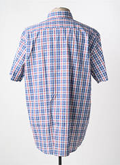 Chemise manches courtes bleu SEIDEN STICKER pour homme seconde vue