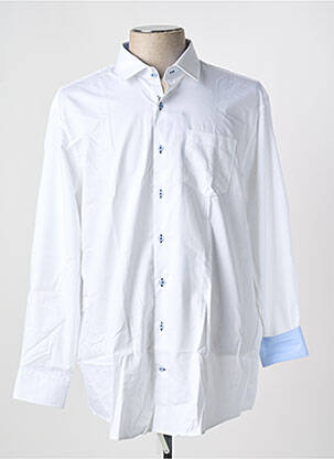 Chemise manches longues blanc PIERRE CARDIN pour homme
