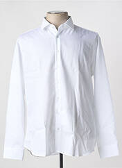 Chemise manches longues blanc SEIDEN STICKER pour homme seconde vue