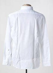 Chemise manches longues blanc SEIDEN STICKER pour homme seconde vue
