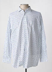 Chemise manches longues bleu SEIDEN STICKER pour homme seconde vue