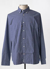 Chemise manches longues bleu TOMMY HILFIGER pour homme seconde vue