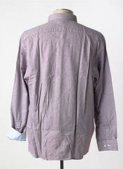 Chemise manches longues marron TOMMY HILFIGER pour homme seconde vue