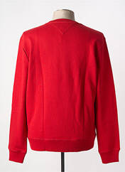 Sweat-shirt rouge TOMMY HILFIGER pour homme seconde vue