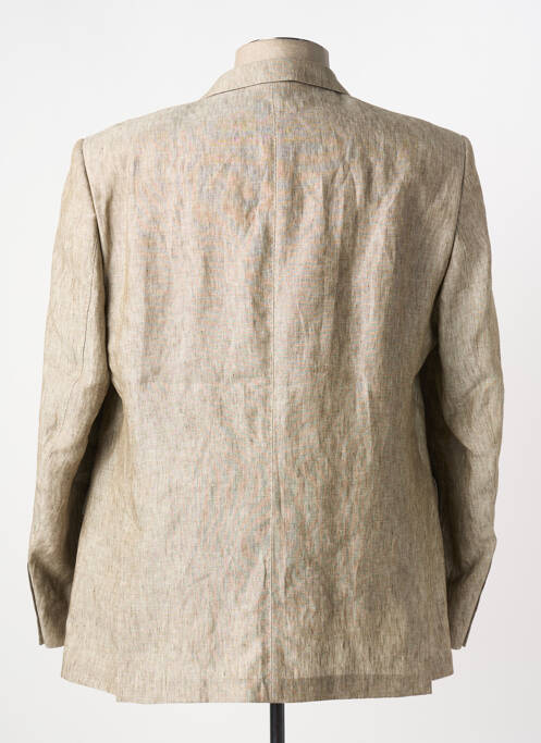 Blazer tissage chiné beige CARL CROSS homme
