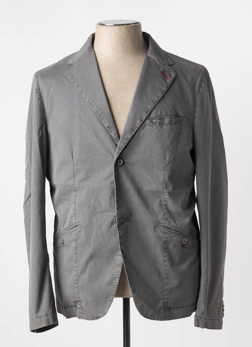Blazer coupe cintrée gris MCS homme