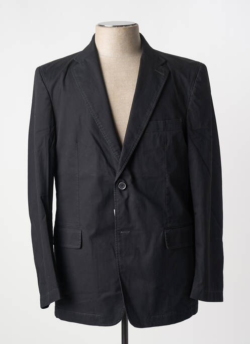 Blazer coupe cintrée noir BRUNO SAINT HILAIRE homme