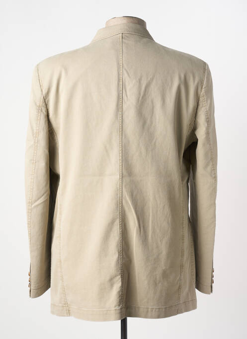 Blazer coupe cintrée beige BRUNO SAINT HILAIRE homme
