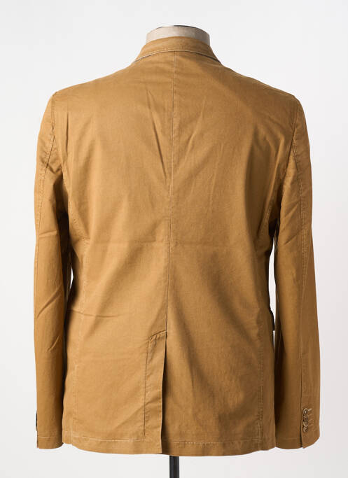Blazer coupe cintrée marron BRUNO SAINT HILAIRE homme
