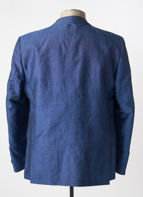 Blazer tissage chiné bleu CARL CROSS homme