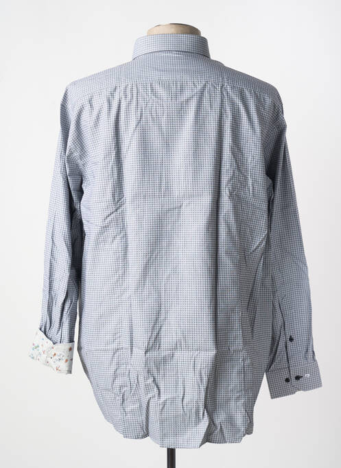 Chemise manches longues imprimé fantaisie gris PIERRE CARDIN homme
