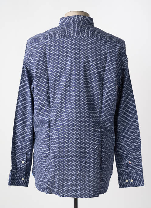 Chemise manches longues imprimé fantaisie bleu TOMMY HILFIGER homme