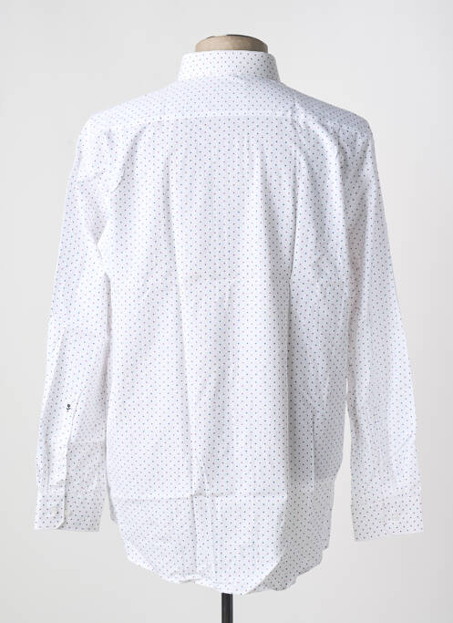 Chemise manches longues imprimé fantaisie blanc SEIDEN STICKER homme